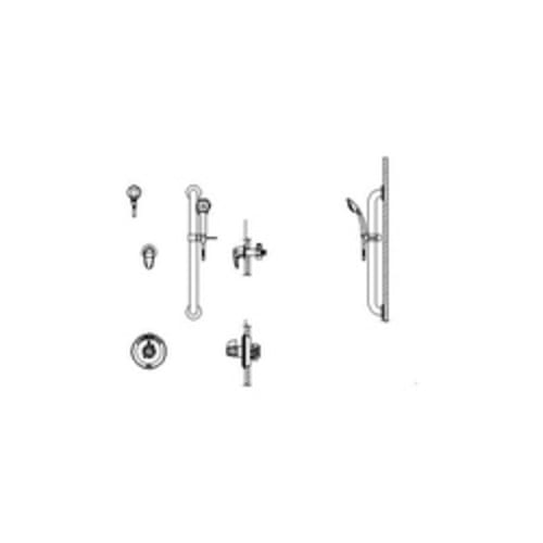 DELTA® T13H303 Universal Shower Valve Trim, MultiChoice®, 1.5 gpm, Polished Chrome