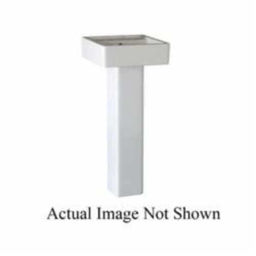 DXV D20025001.415 SEAGRAM® Center Hole Lavatory Slab Only With Overflow, 16 in L x 16 in W x 4-3/4 in H, Square Sink