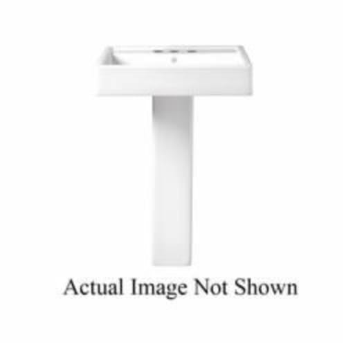 DXV D20095008.415 SEAGRAM® Three Hole Lavatory Slab Only, 22 in L x 24 in W x 4-3/4 in H, 8 in Faucet Hole Spacing