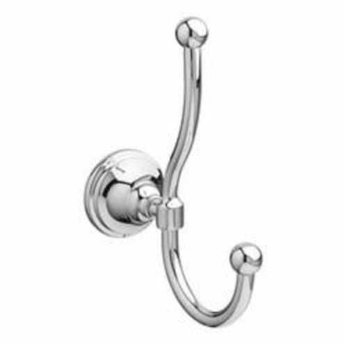 DXV D35102210.100 RANDALL® Robe Hook, 5-1/4 in OAD x 7-3/8 in OAH, Solid Brass