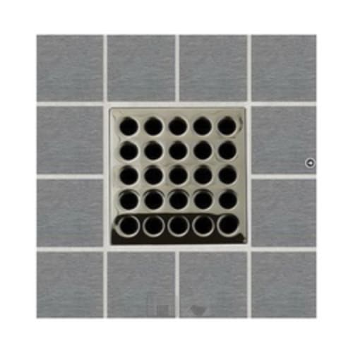 Ebbe America E4409 Drain Grate, For Use With Drain, Stainless Steel/Polycarbonate, Domestic