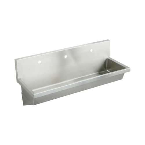 Elkay® EWMA60203 Handwash Sink, Rectangular, 18 in W x 6 in D x 14-1/2 in H, Wall Mount, Stainless Steel, Buffed Satin, Domestic