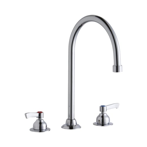 Elkay® LK800GN08L2 Faucet, 1.5 gpm, 2 Handles, Chrome Plated, Import, Commercial