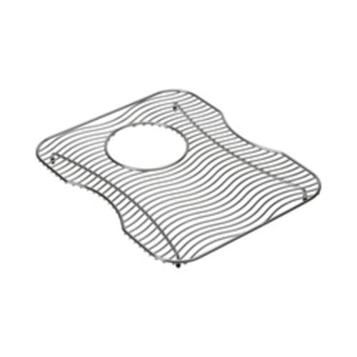 Elkay® LKWOBG1316SS Bottom Grid, 12-1/2 in L x 15 in W x 1 in H, Center Drain Opening, Import