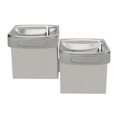 Elkay® LZSTL8LC Filtered Bi-Level Cooler, Pushbar Operation, Refrigerated Chilling, 3/8 in OD Tubing Connection, Domestic