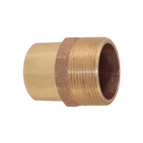 EPC 10034417 47042 Solder Male Street Adapter, 2-1/2 in Nominal, Solder x MNPT End Style, Cast Brass