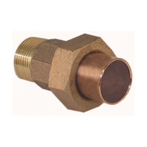 LL 1-1/2" CXM LOW LEAD CAST MALE UNION 4733-4