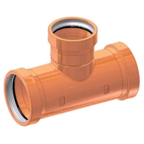 APOLLOPRESS 4"X4"X2-1/2" CXCXC TEE