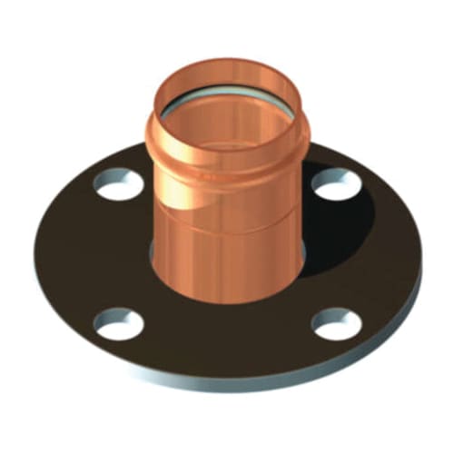 EPC ApolloPRESS® 10075702 8741 Small Diameter Companion Flange, 2 in, Copper, Press, 125 lb