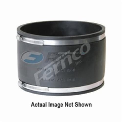 Fernco® 1056-88 Flexible Pipe Coupling, 8 in, Plastic, PVC, Domestic