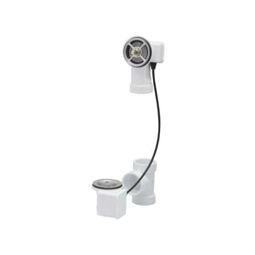 Geberit 151.514.00.1 TurnControl Cable-Operated Bath Waste and Overflow Drain Rough-In Kit, Domestic