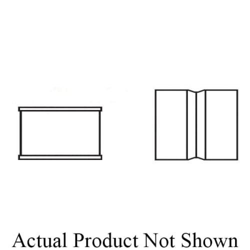 6" PVC SOLV WELD SEWER HXH CPLG P606 205-0006