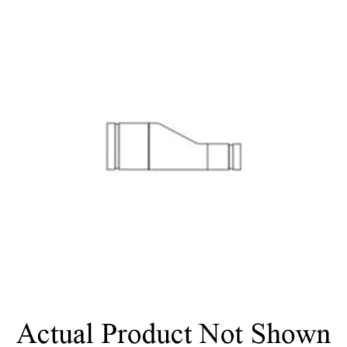 Grinnell Fire 2514020S Eccentric Reducer, 4 x 2 in Nominal, Grooved End Style, Ductile Iron, Orange Painted