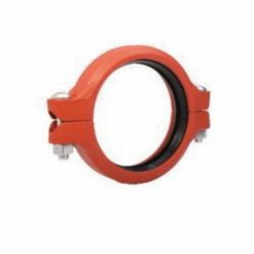 Grinnell Fire 70510ES Flexible Coupling With Grade "E" EPDM Gasket, 10 in Nominal, Grooved End Style, Ductile Iron