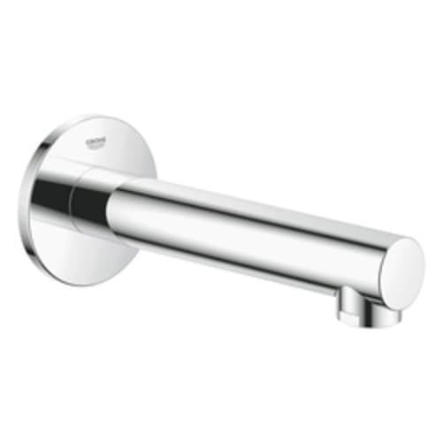 GROHE 13274001 Concetto Tub Spout, 6-11/16 in L, 1/2 in FNPT Connection, Brass, Polished Chrome, Import