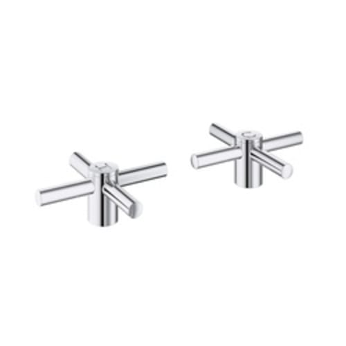 GROHE 18026003 18026_3 Atrio® New Cross Handle, For Use With Kitchen/Bar and Lavatories, Metal, Polished Chrome, Residential