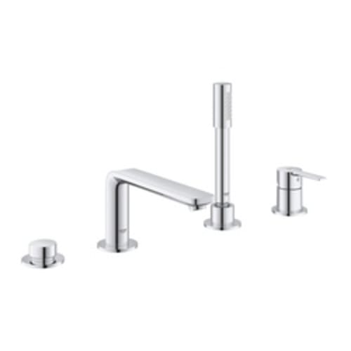 GROHE 19577001 Ohm Bathtub Faucet, Lineare, 5.3 gpm Flow Rate, StarLight® Polished Chrome, 1 Handles, Function: Traditional, Import