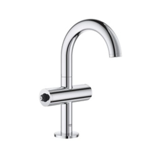 GROHE 21031003 21031_3 Atrio® M-Size Bathroom Faucet, Residential, 1.2 gpm Flow Rate, 6-7/16 in H Spout, 1 Handle, Pop-Up Drain, 1 Faucet Hole, Polished Chrome