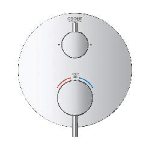 GROHE 24151003 24151_3 Thermostatic Trim With Control Module, Polished Chrome