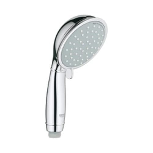 GROHE 26048000 New Tempesta® Rustic 100 Hand Shower, 2 gpm, 2 Sprays, 13-15/16 in Head, 1/2 in G, Import