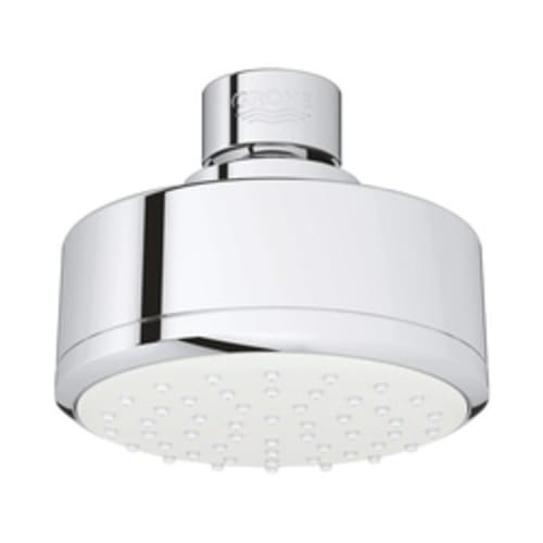 GROHE 26366001 Shower Head, New Tempesta Cosmopolitan 100, 1.75 gpm Max Flow, 1 Sprays, 3-15/16 in Dia Head, Import