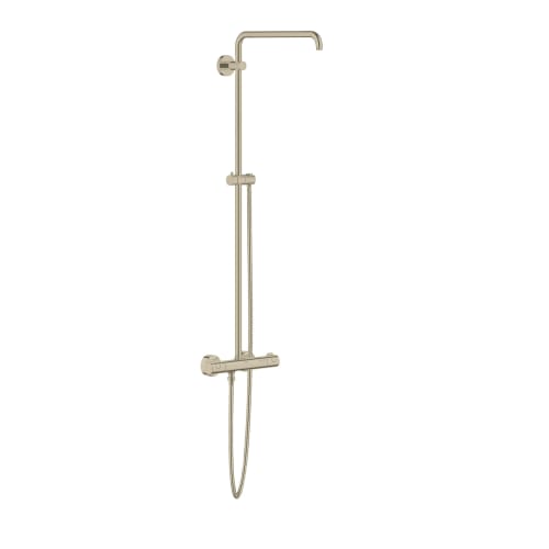 GROHE 26419EN0 Euphoria System Shower System, 1.8 gpm Flow Rate, StarLight® Brushed Nickel, Import