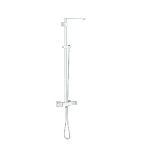 GROHE 26420000 Euphoria Cube System Shower System, 1.8 gpm Flow Rate, StarLight® Polished Chrome, Import