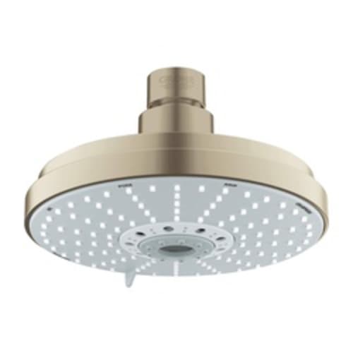 GROHE 27135EN0 Rainshower® Cosmopolitan 160 Shower Head, 2.5 gpm, 4 Sprays, Ceiling Mount, 6-5/16 in Dia Head, Import