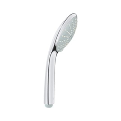 GROHE 27239000 Euphoria 110 Massage Hand Shower, 2.5 gpm Flow Rate, 3 Sprays, 4-5/16 in Dia Head, 1/2 in Connection, Import