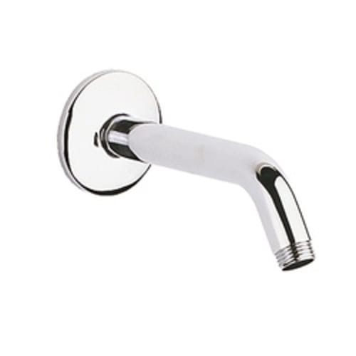 GROHE 27414000 Tubular Shower Arm, 4-15/16 in L, 1/2 in NPT, Import