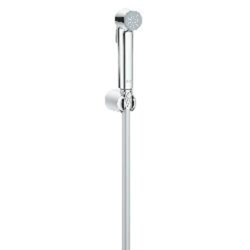 GROHE 27513001 Spray Set, 36 mm Dia Shower Head, 1250 mm L Hose, StarLight® Polished Chrome, Import