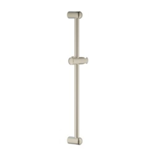 GROHE 27523EN0 Tempesta Shower Bar, 24 in L Bar, 3-3/16 in OAD, Brass, Brushed Nickel, Import