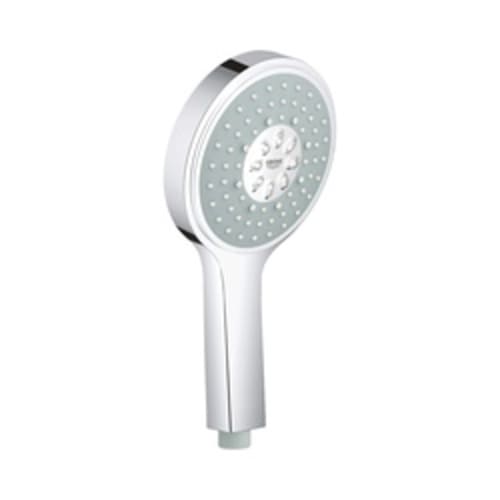 GROHE 27664000 Power&Soul® Cosmopolitan 130 Hand Shower, 2.5 gpm, 4 Sprays, 130 mm Dia Head, 1/2 in, Import