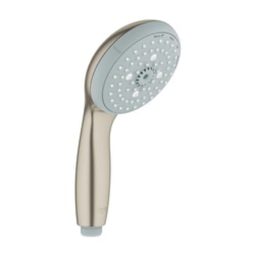 GROHE 28421EN1 New Tempesta® 100 Hand Shower, 2.5 gpm Flow Rate, 4 Sprays, 3-15/16 in Dia Head, 1/2 in Connection, Import