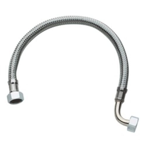 GROHE 45704000 Flexible Hose, For Use With Wideset Lavatory Faucet, 3/8 in, 11-3/4 in L, Import