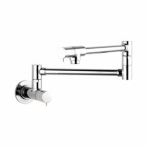 Hansgrohe 04057000 Talis S Pot Filler, 2.5 gpm, Chrome Plated, 2 Handles, Residential