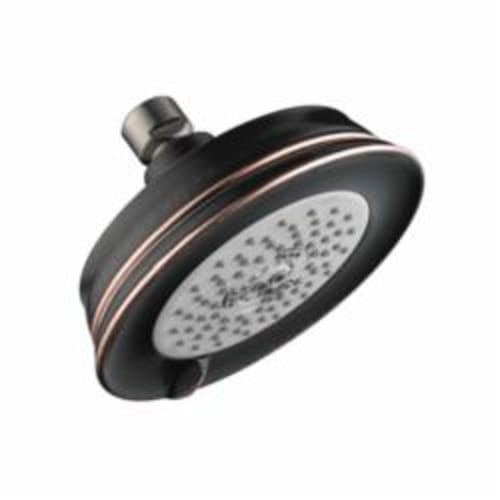 Hansgrohe 04070920 Croma C 100 3-Jet Shower Head, (3) Full/Intense Turbo/Pulsating Massage Spray, 2.5 gpm Maximum, Round Head, Wall Mount