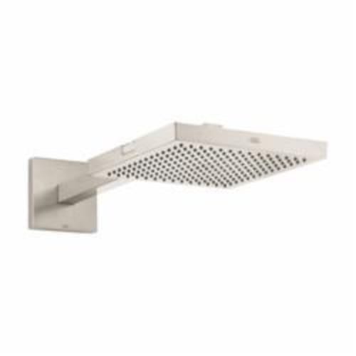 Hansgrohe 10925821 Axor Starck Shower Head Trim, 2.5 gpm, 1 Spray, Wall Mount, 9-1/2 in L x 9-1/2 in W Head