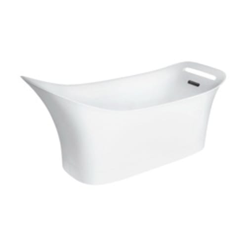 Hansgrohe 11440000 Axor Urquiola Bathtub, Rectangular, 71-1/4 in L x 31-1/4 in W, Center Drain, Chrome Plated, Import