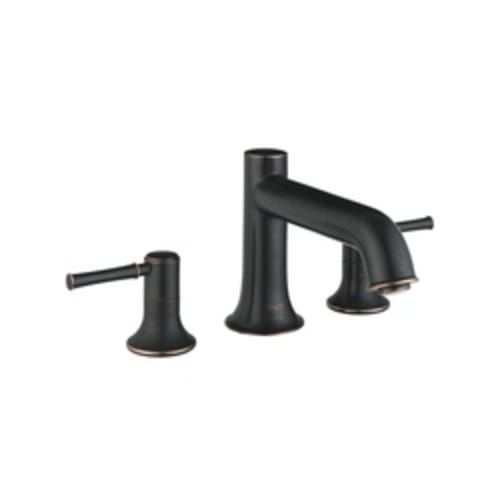 Hansgrohe 14313921 Roman Tub Filler Trim Set, Talis C, 5.8 gpm Flow Rate, 8-5/8 in Center, Rubbed Bronze, 2 Handles, Function: Traditional