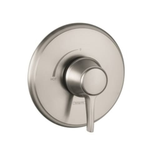 Hansgrohe 15404821 Pressure Balance Trim, 6.5 gpm Shower, Brushed Nickel