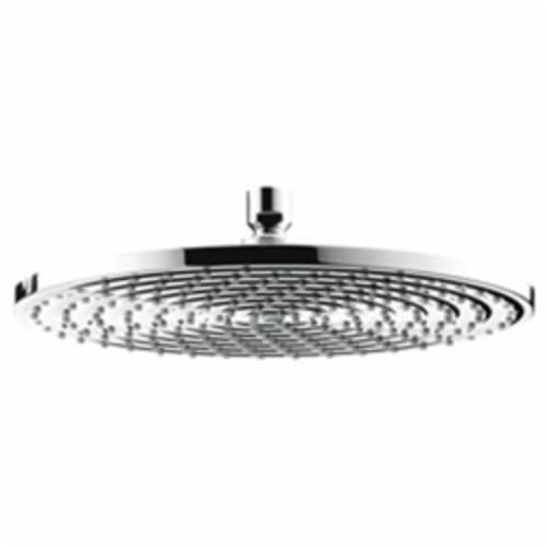 Hansgrohe 27493001 Raindance S 300 AIR 1-Jet Shower Head, 2.5 gpm, 1 Spray, Ceiling/Wall Mount, Domestic