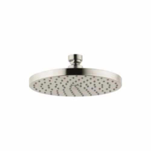 Hansgrohe 28484821 Axor Downpour 1-Jet Shower Head, 2.5 gpm, 6-7/8 in Dia x 1-3/4 in H Head