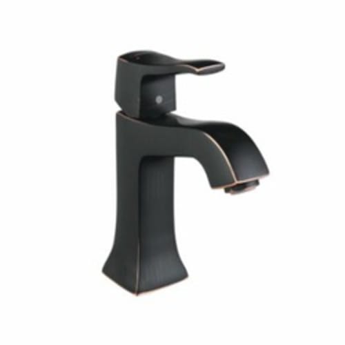 Hansgrohe 31077921 Metris C Bathroom Faucet, Commercial, 1.2 gpm Flow Rate, 3-7/8 in H Spout, 1 Handles, 1 Faucet Holes, Rubbed Bronze, Function: Traditional