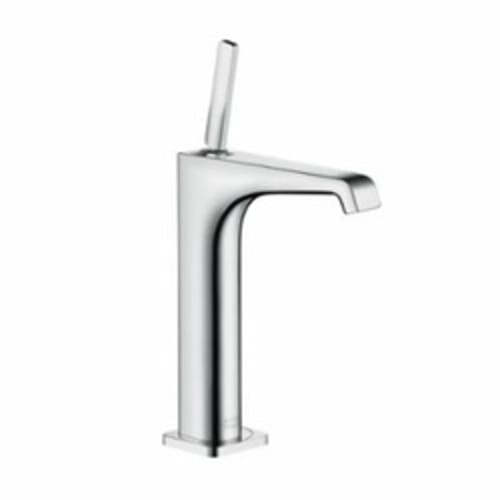 AXOR 36103001 Citterio E 215 Medium Bathroom Faucet, 1.2 gpm Flow Rate, 7-1/2 in H Spout, 1 Handles, 1 Faucet Holes, Polished Chrome, Function: Traditional