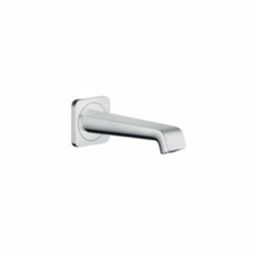 AXOR 36425001 Citterio E Wall Mount Tub Spout, 7-1/8 in L, Solid Brass, Polished Chrome