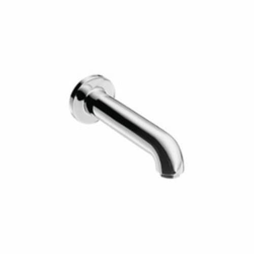 AXOR 38410001 Uno Tub Spout, 7 in L x 1-1/4 in H, Solid Brass, Polished Chrome, Import