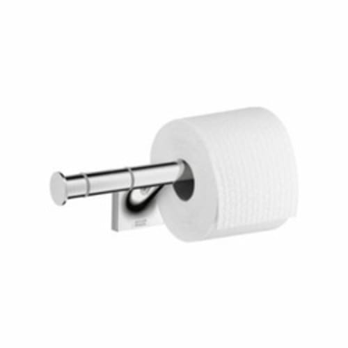 AXOR 42736000 Starck Organic Toilet Paper Roll Holder, 3-3/8 in H, Metal, Polished Chrome