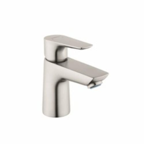Hansgrohe 71700821 Basin Mixer, Talis E 80, 1.2 gpm Flow Rate, 2-3/4 in H Spout, 1 Handles, Pop-Up Drain, 1 Faucet Holes, Brushed Nickel, Function: Traditional