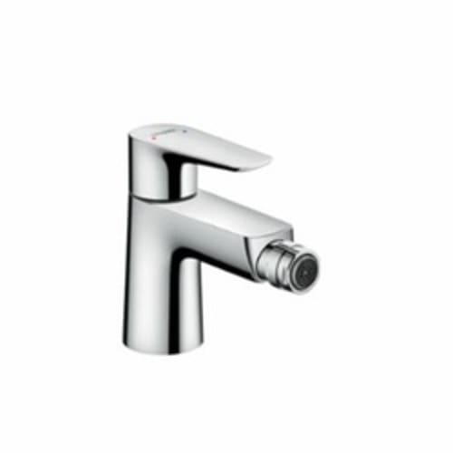 Hansgrohe 71720001 Talis E Bidet Faucet, 1.5 gpm, 3-1/8 in H Spout, 1 Handle, Pop-Up Drain, Chrome Plated